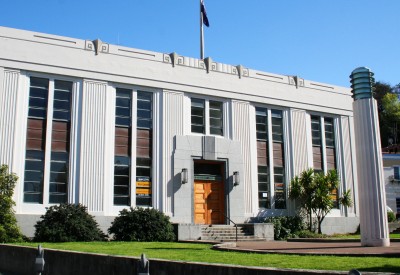 Art Deco Building, Napier, North Island